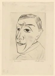 Portrait of the Actor N. M. Zeretelli (Plate 4 from: The Third Ganymede Portfolio)