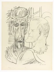 Christ and Pilate (plate 15 from Day and Dream)