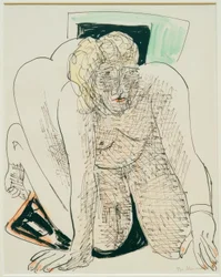 Crawling Woman