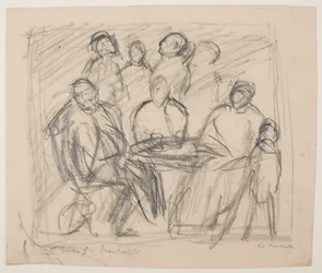 Third Sketch for Family Portrait