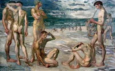 Young Men by the Sea