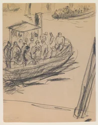 Longboat with Longshoremen