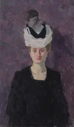Portrait of Frau Minna Tube-Beckmann