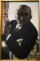 Self-Portrait in Black