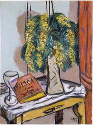 Still Life with Mimosas