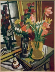 Still Life with Mirror
