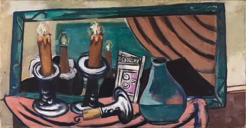 Still Life with an Overturned Candle