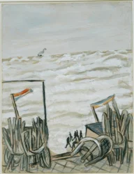 Beach at High Tide