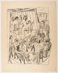 Striptease, plate 4 from the series 