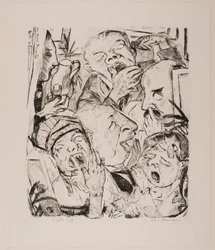 The Yawners (plate 7 from the portfolio 