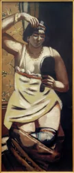 Gypsy Woman, Nude with Mirror