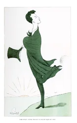 Lord Byron, Shaking the Dust of England from his Shoes