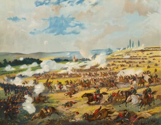 French Cavalry Charge, Battle of Sedan