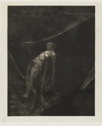 Back into Nothingness, plate fifteen from A Life