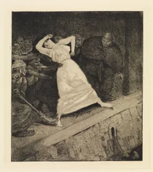 Into the Gutter! (A Life, Opus VIII, Plate 10)