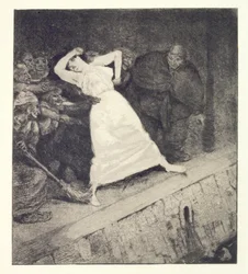 Into the Gutter!, plate 10 from the series "A Life: Opus VIII"
