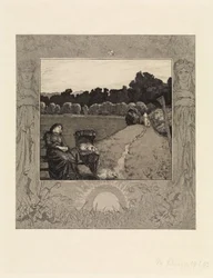 Child (On Death, First Part, Opus XI, Plate 5)