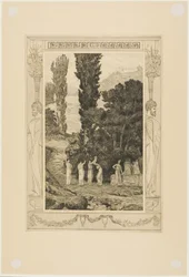 Psyche Wandering, plate 28 from Cupid and Psyche