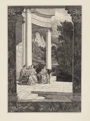 Psyche and Her Sisters (Cupid and Psyche, Opus V, Plate 18)