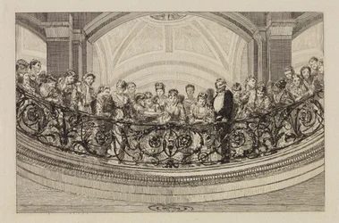 Wrought-Iron Grille in the Anteroom
