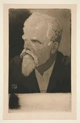 Self-Portrait with Cigar