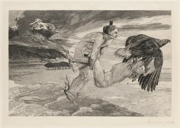 Abduction of Prometheus, Plate 14, Brahms Fantasy, Op. XII