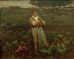 Worker in the Beet Field
