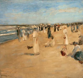 Beach at Noordwijk, 1911