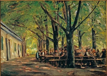 Beer Garden in Brannenburg