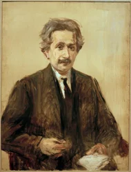 Portrait of Prof. Albert Einstein
