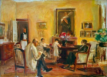The Artist and His Family in His House at Wannsee