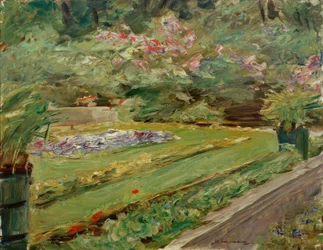 The Flower Terrace in Wannsee Garden Facing Northwest