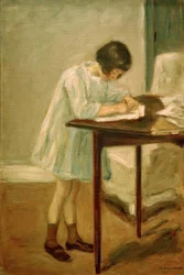 The Granddaughter Writing