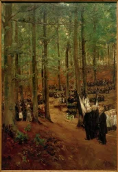 Memorial Service for Emperor Frederick III in Kösen - 1st Version