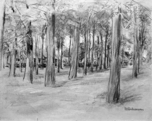 Houses Behind Trees – The Brink in Laren