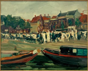 Cattle Market in Leyden