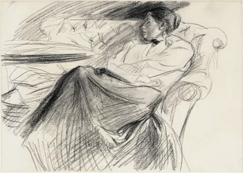 Martha Liebermann, sleeping