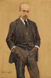 Self-Portrait, Standing in Three-Quarter Length, Both Hands in His Trouser Pockets
