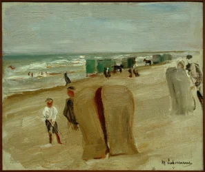 Beach Scene in Noordwijk