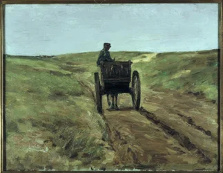 Cart in the Dunes near Katwijk
