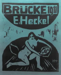 6th Annual Portfolio of the K.G. Brücke for the Year 1911 for Heckel