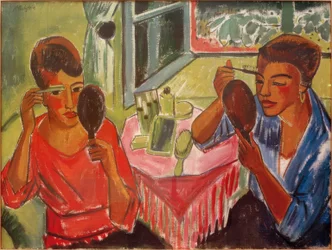 At the Dressing Table