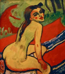 Seated Female Nude/1910
