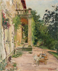 House in Godramstein - Wolfgang with Goat