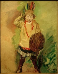 Wolfgang as an Indian