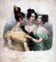 Three 19th Century Ladies