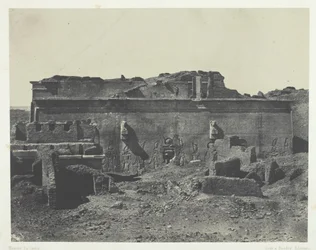 Façade Postérieure, Grand Temple de Dendérah Teutyres, Haute Egypte