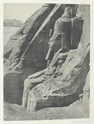 Ibsamboul, Colosse Oriental Du Spéos De Phrè, Vu De Profil, Nubia