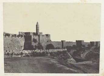 Jerusalem, Western Part of the Walls; Palestine