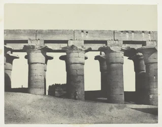 Luxor, Grand Colonnade of the Palace; Thebes